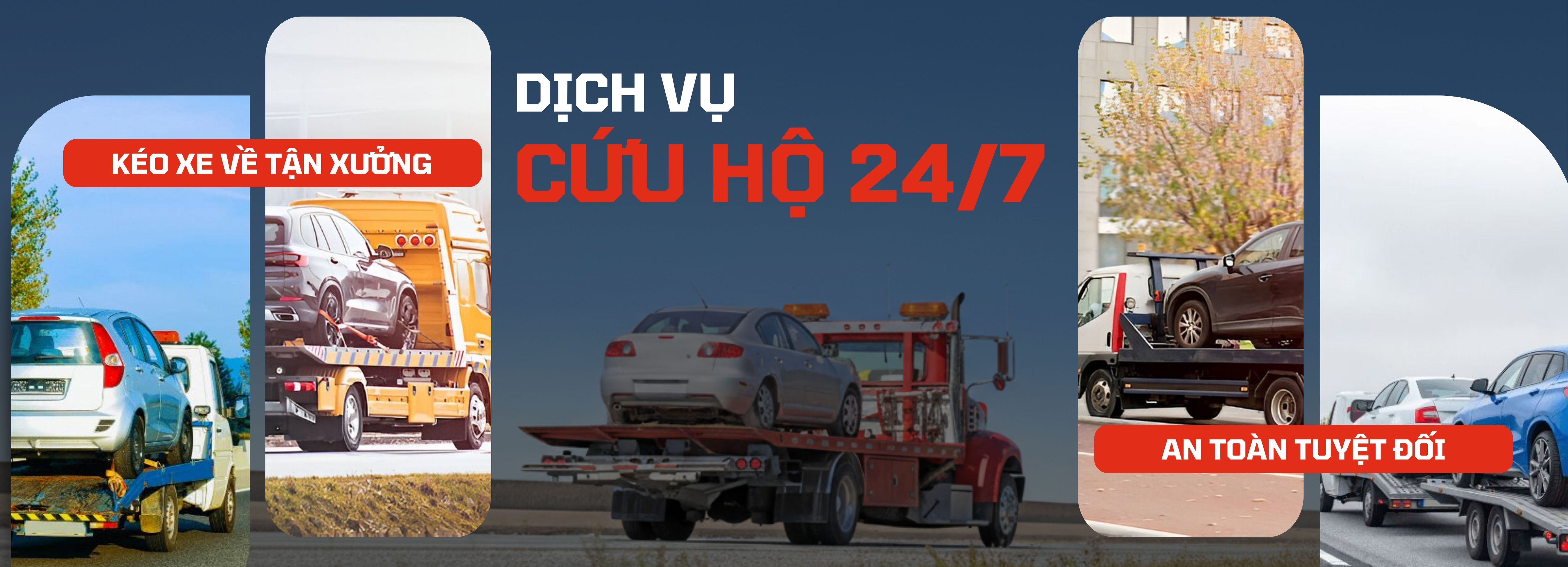 Dịch vụ cứu hộ 24/7 tại Garage Minh Phương