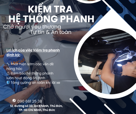 HỆ THỐNG PHANH - QUAN TRỌNG NHƯ TRÁI TIM Ô TÔ
